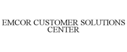 EMCOR CUSTOMER SOLUTIONS CENTER trademark