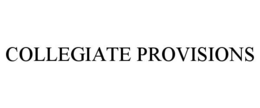 COLLEGIATE PROVISIONS trademark
