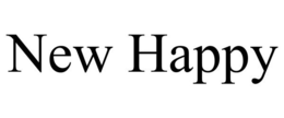 NEW HAPPY trademark