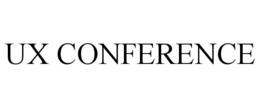 UX CONFERENCE trademark