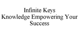 INFINITE KEYS KNOWLEDGE EMPOWERING YOUR SUCCESS trademark