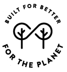 BUILT FOR BETTER FOR THE PLANET trademark