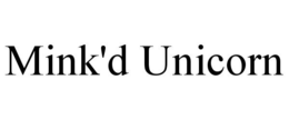MINK'D UNICORN trademark