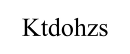 KTDOHZS trademark