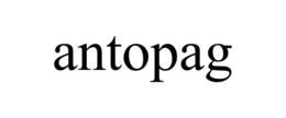 ANTOPAG trademark
