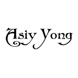 ASIY YONG trademark