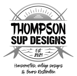 THOMPSON SUP DESIGNS EST. 2021 HANDCRAFTED, VINTAGE DESIGNS & BOARD RESTORATION trademark