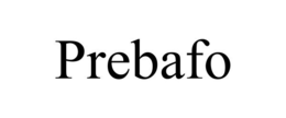 PREBAFO trademark