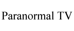 PARANORMAL TV trademark
