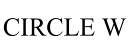 CIRCLE W trademark