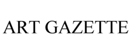 ART GAZETTE trademark