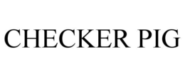 CHECKER PIG trademark