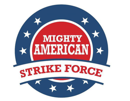 MIGHTY AMERICAN STRIKE FORCE trademark