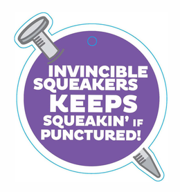 INVINCIBLE SQUEAKERS KEEPS SQUEAKIN' IF PUNCTURED! trademark