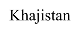KHAJISTAN trademark