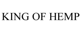 KING OF HEMP trademark