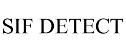 SIF DETECT trademark