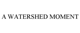 A WATERSHED MOMENT trademark