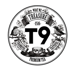 WHAT WE TREASURE -1516- T9 THANKFUL TASTEFUL PREMIUM TEA trademark