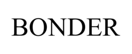BONDER trademark