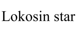 LOKOSIN STAR trademark