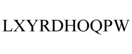 LXYRDHOQPW trademark