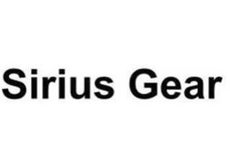 SIRIUS GEAR trademark