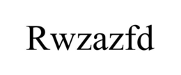 RWZAZFD trademark