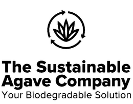 THE SUSTAINABLE AGAVE COMPANY YOUR BIODEGRADABLE SOLUTION trademark