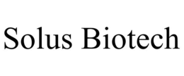SOLUS BIOTECH trademark