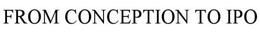 FROM CONCEPTION TO IPO trademark