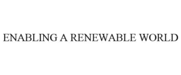 ENABLING A RENEWABLE WORLD trademark