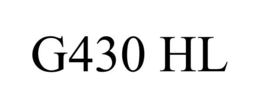 G430 HL trademark