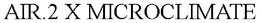 AIR.2 X MICROCLIMATE trademark