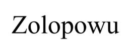 ZOLOPOWU trademark