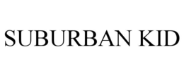 SUBURBAN KID trademark
