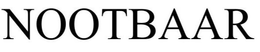 NOOTBAAR trademark
