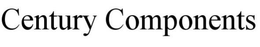 CENTURY COMPONENTS trademark