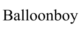 BALLOONBOY trademark