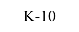 K-10 trademark