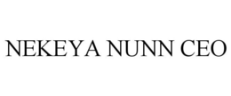 NEKEYA NUNN CEO trademark