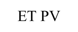 ET PV trademark