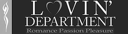 LOVIN' DEPARTMENT ROMANCE PASSION PLEASURE trademark