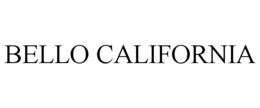 BELLO CALIFORNIA trademark
