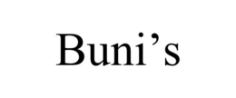 BUNI'S trademark