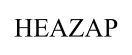 HEAZAP trademark