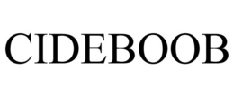 CIDEBOOB trademark