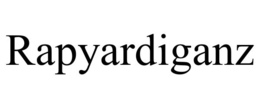 RAPYARDIGANZ trademark