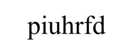 PIUHRFD trademark