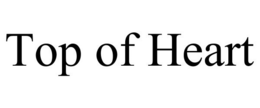 TOP OF HEART trademark